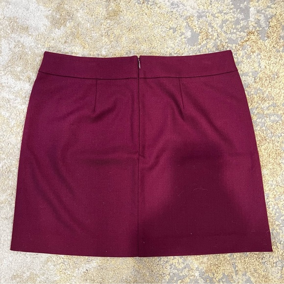 Ann Taylor LOFT Maroon Size 10 Classic Skirt - Picture 7 of 11